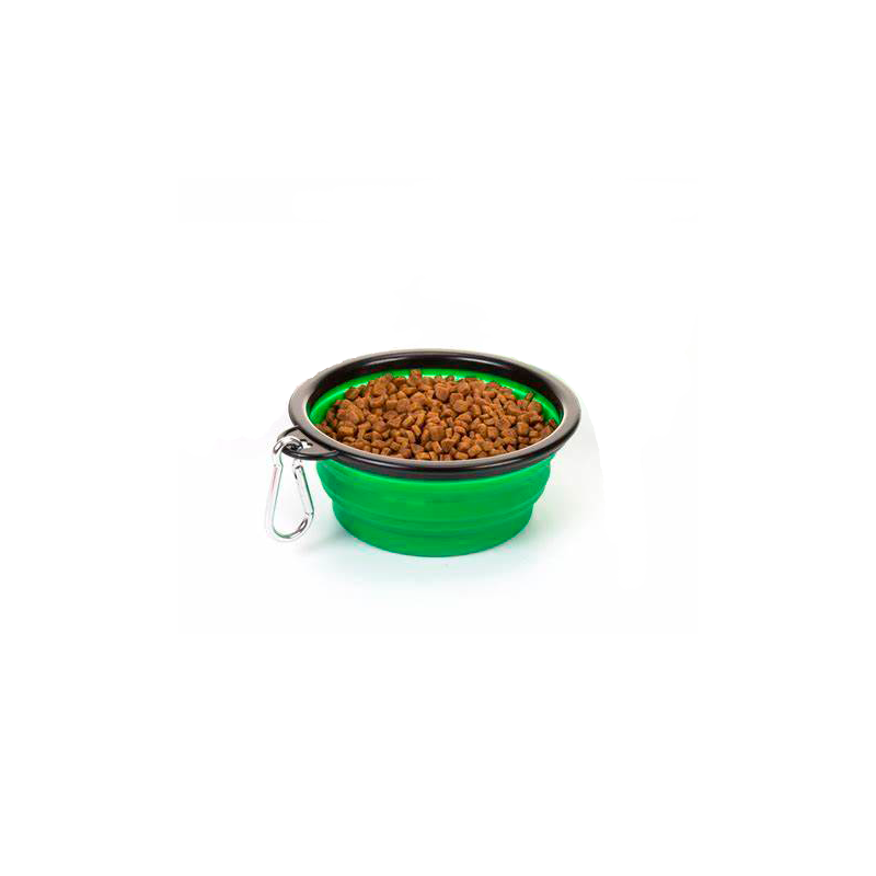 100 x Mangeoire pliable pour animaux de compagnie