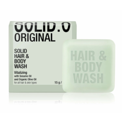 Gel-shampoing solide en barre 15 gr