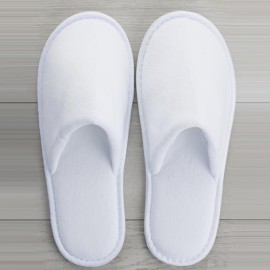 Chaussons LUXE - Blanc - 3 tailles - Lot de 25 paires