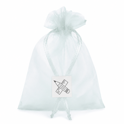 Sac en organza avec adhésif...