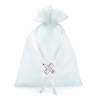 Sac en organza avec adhésif personnalisé