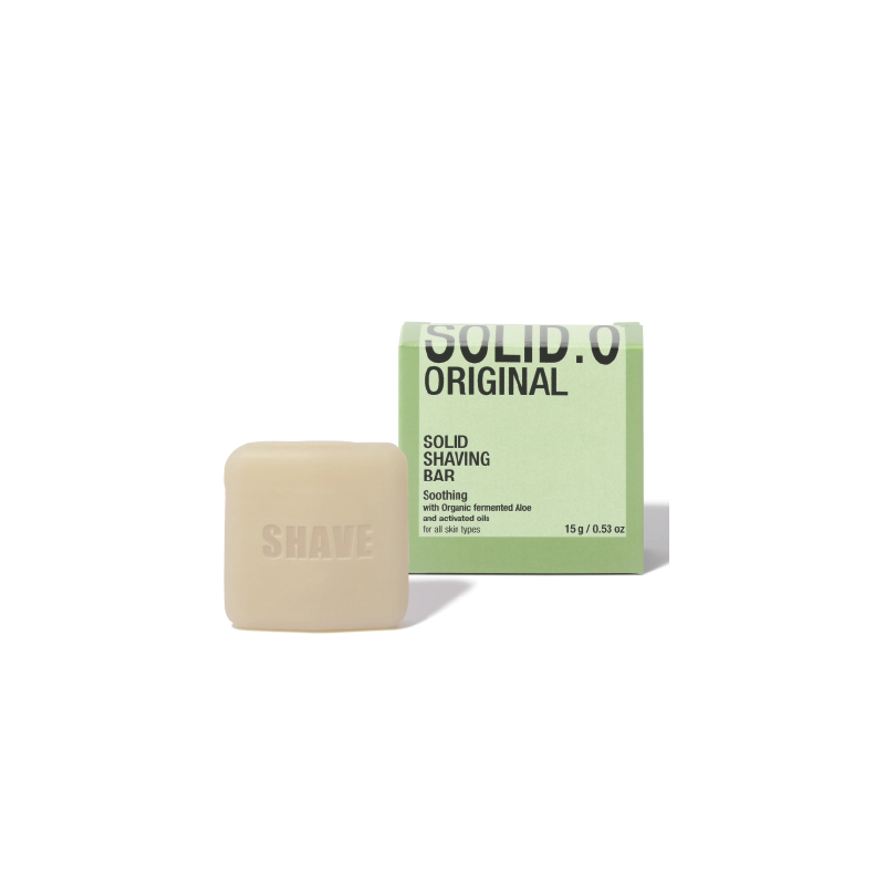 Savon solide à raser en barre de 15 gr