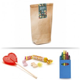 Kit enfants crayons colorées