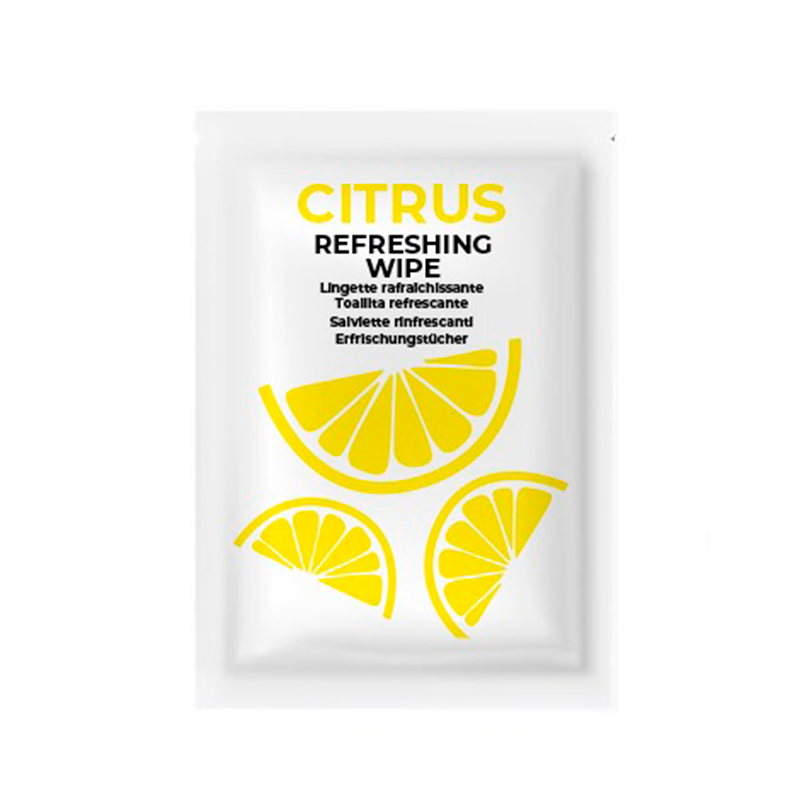 Lingette rafraîchissante au citron