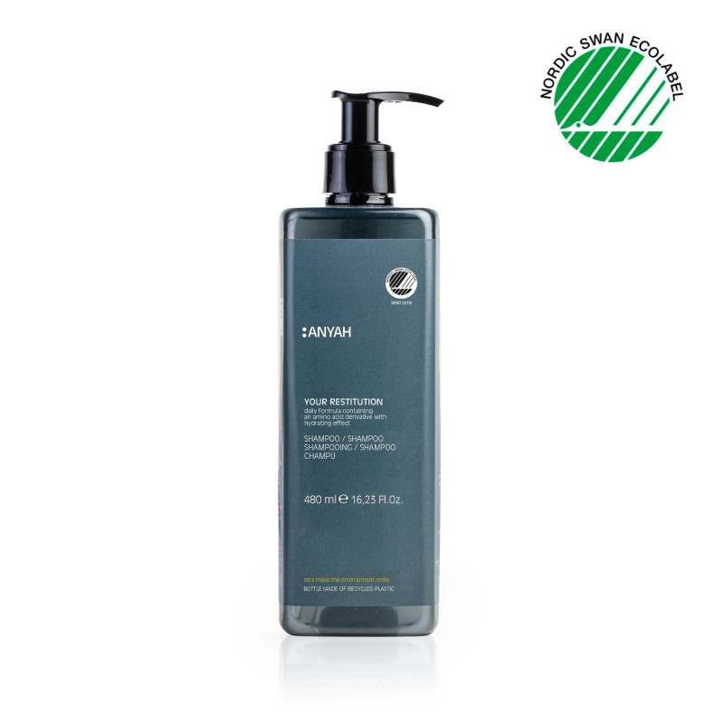 Distributeur rechargeable de shampoing ANYAH 480 ml